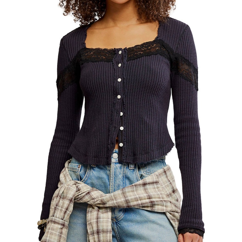 Free People Let's Party Cardi Style#: OB2291556 XS